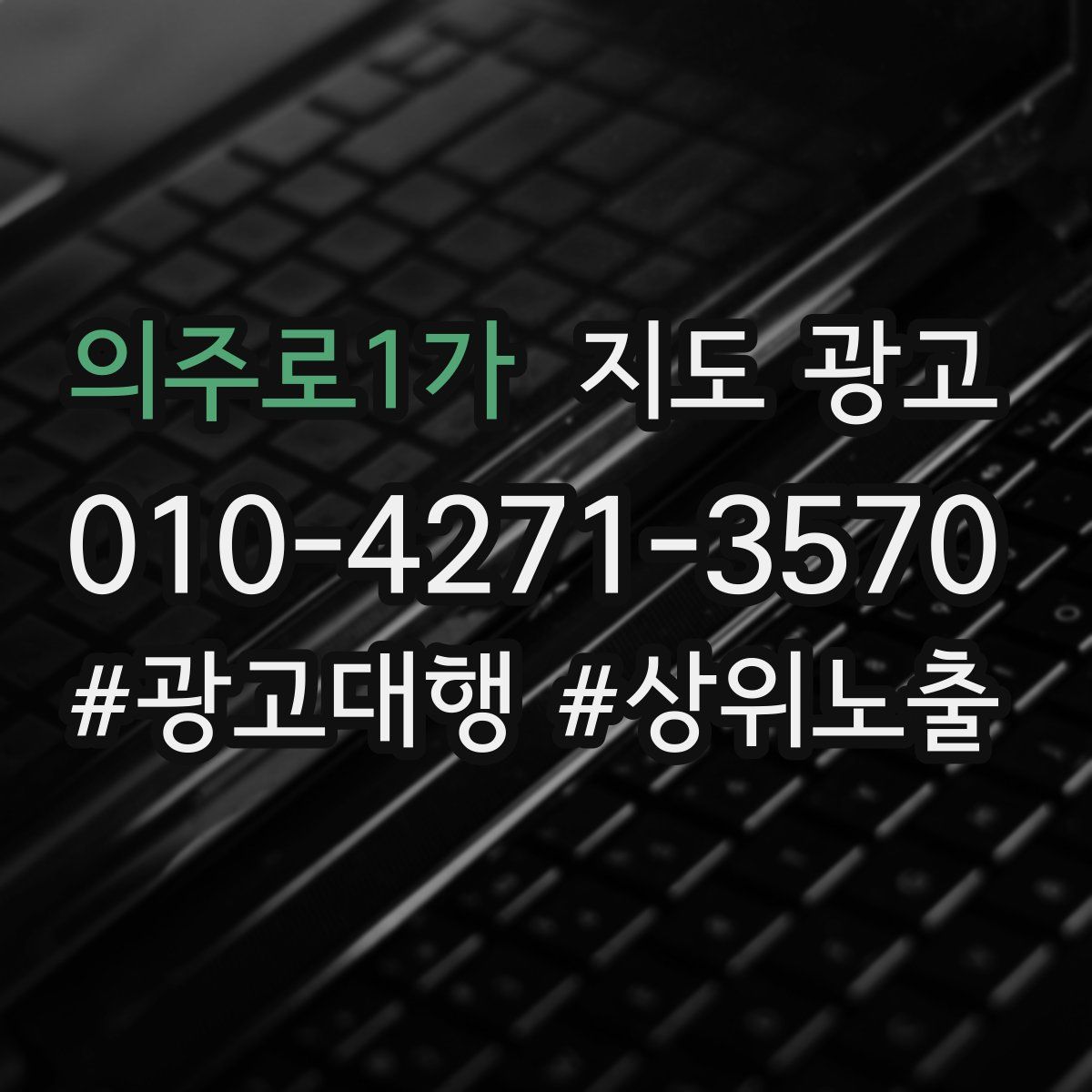 의주로1가 지도 광고
