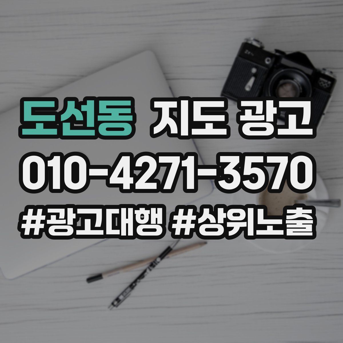 도선동 지도 광고
