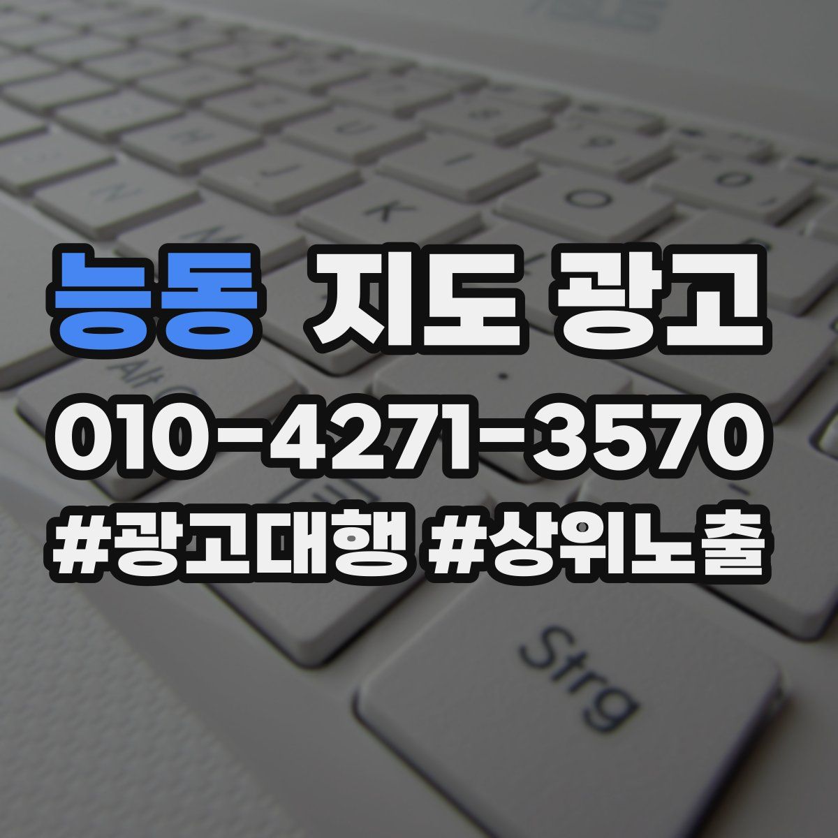 능동 지도 광고
