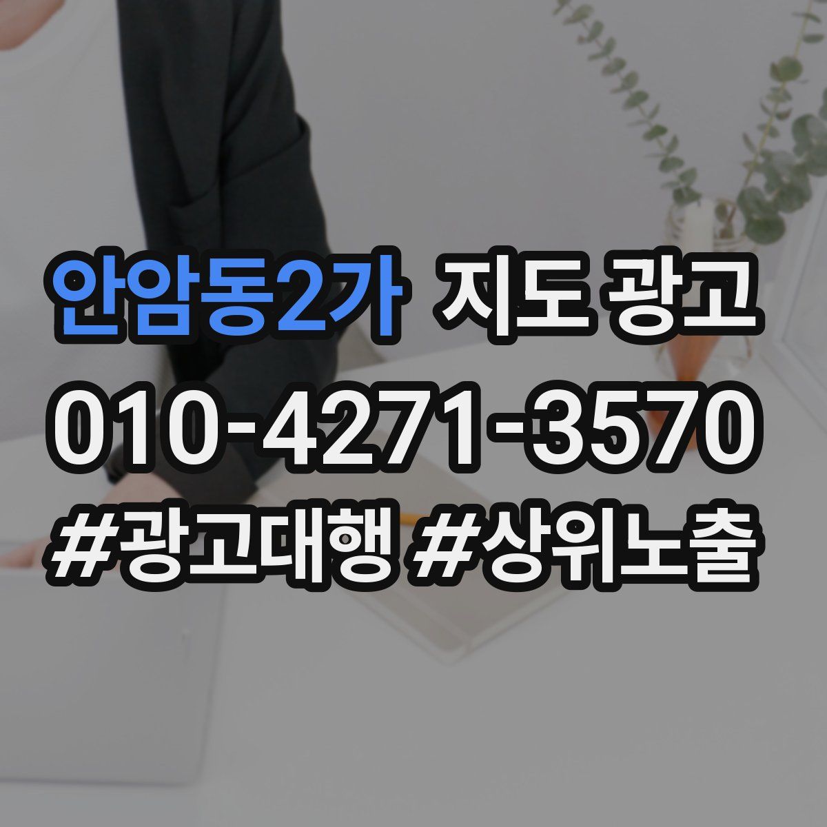 안암동2가 지도 광고