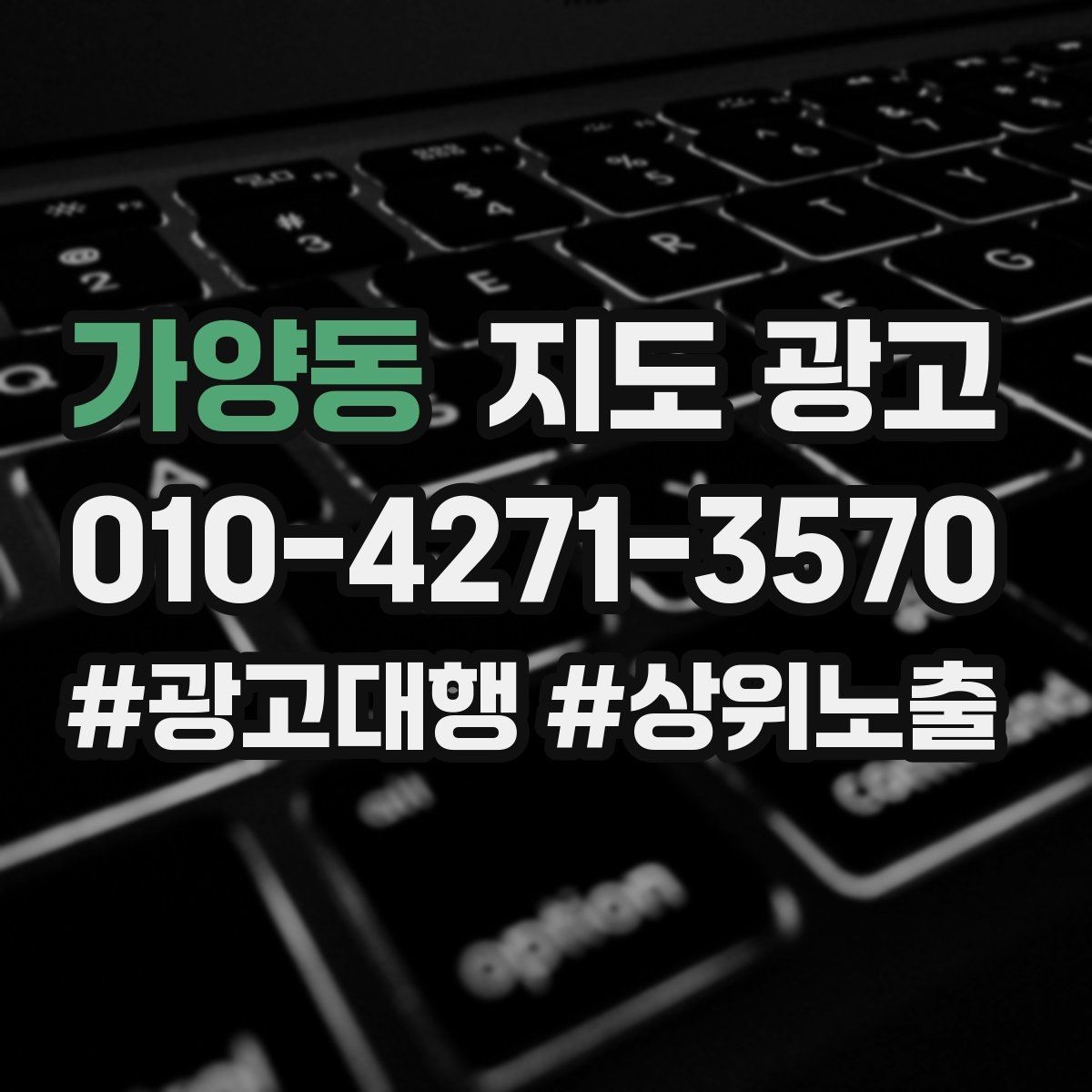 가양동 지도 광고 가격 문의가 많을 때 설명문을 바꾸는 방법
