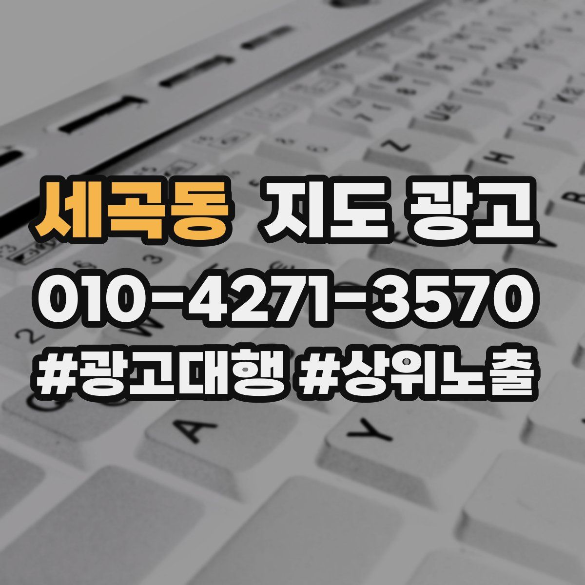 세곡동 지도 광고