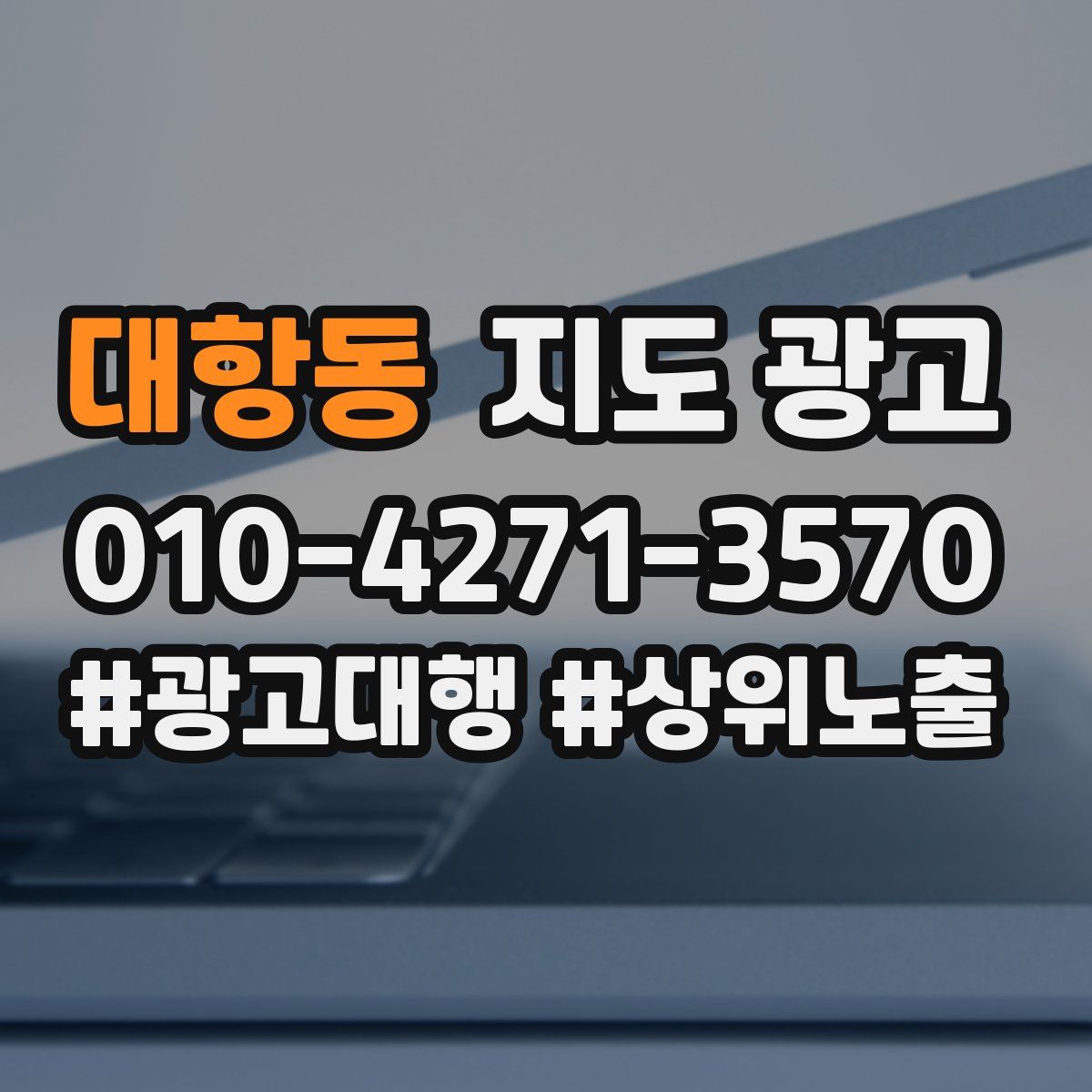 대항동 지도 광고