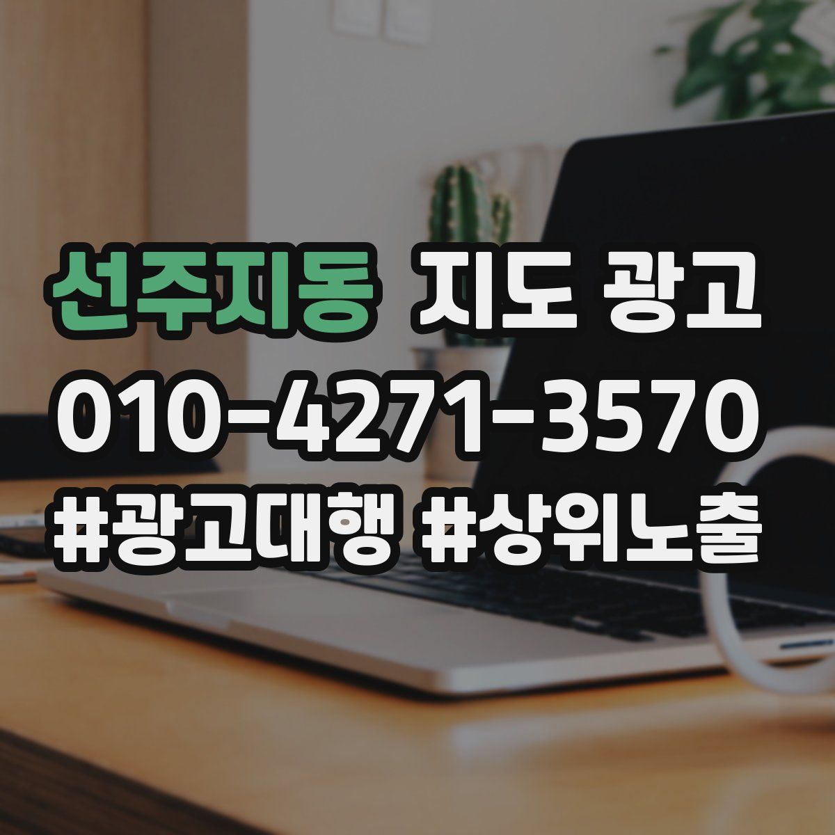 선주지동 지도 광고