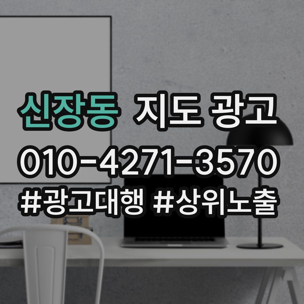 신장동 지도 광고