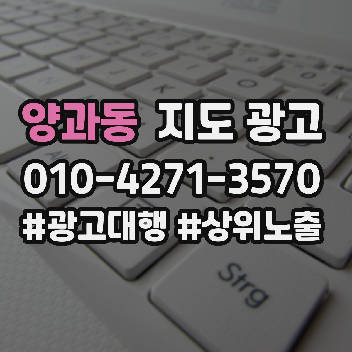 양과동 지도 광고