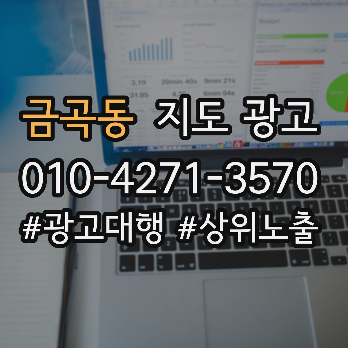 금곡동 지도 광고