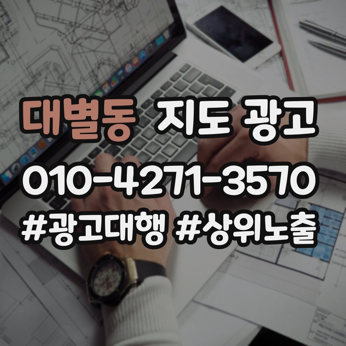 대별동 지도 광고