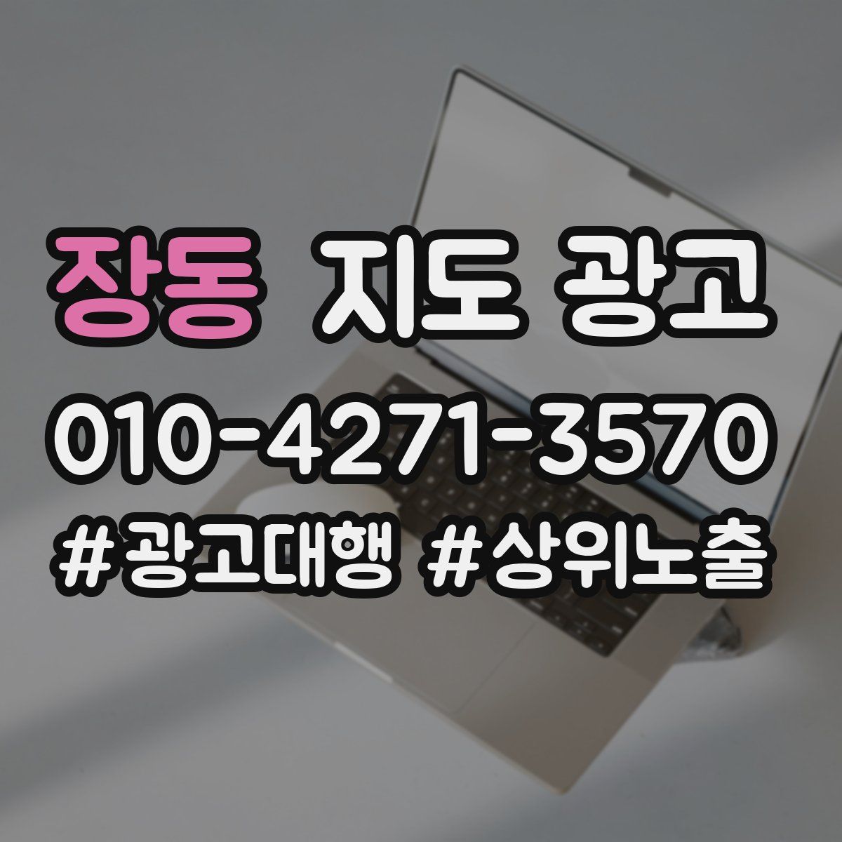 장동 지도 광고