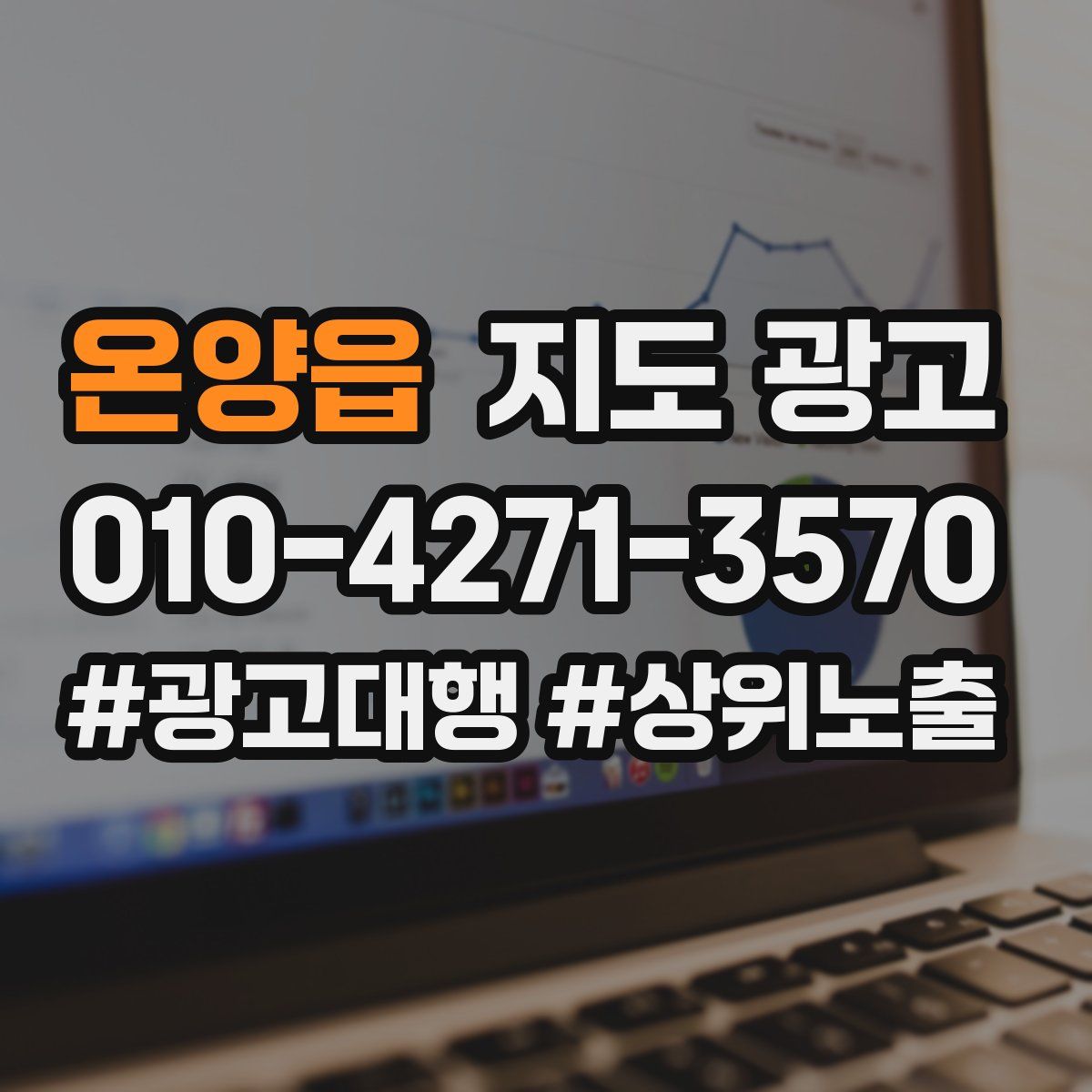 온양읍 지도 광고