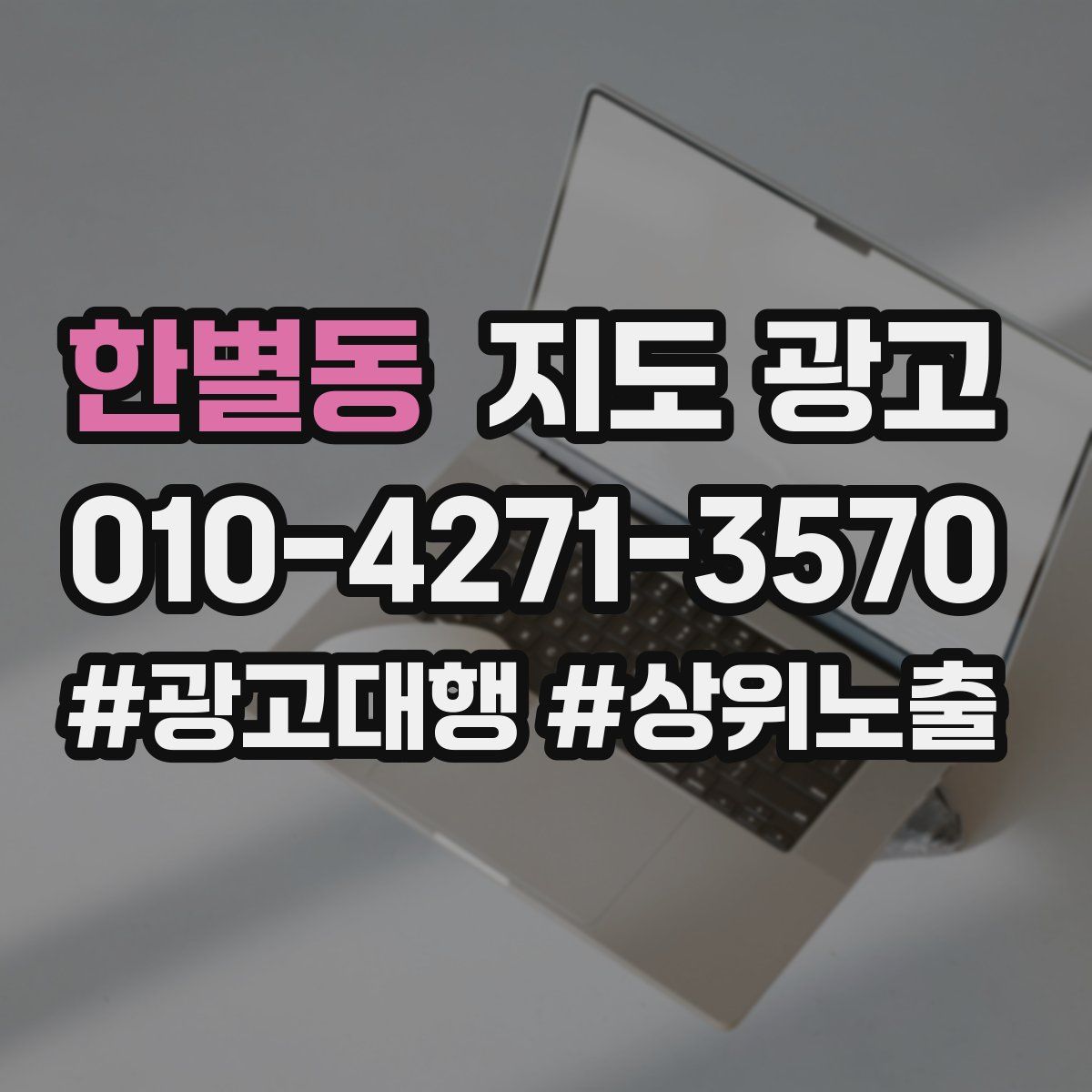 한별동 지도 광고
