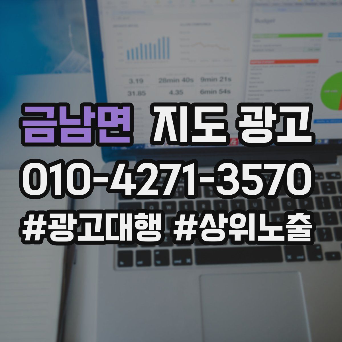 금남면 지도 광고