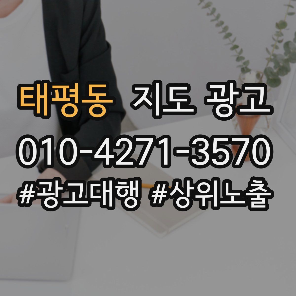 태평동 지도 광고