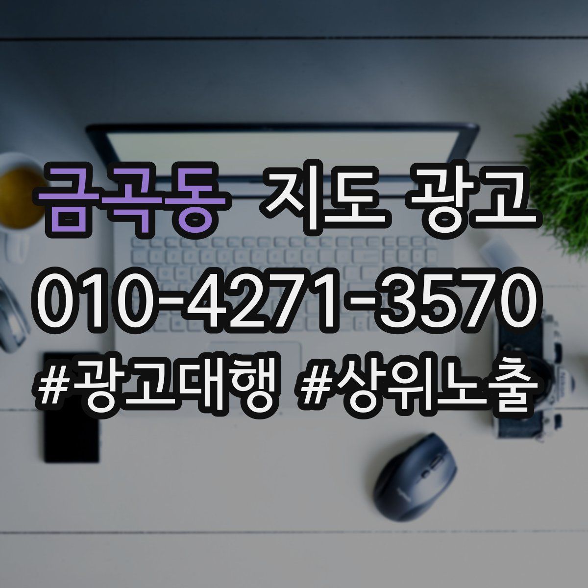 금곡동 지도 광고