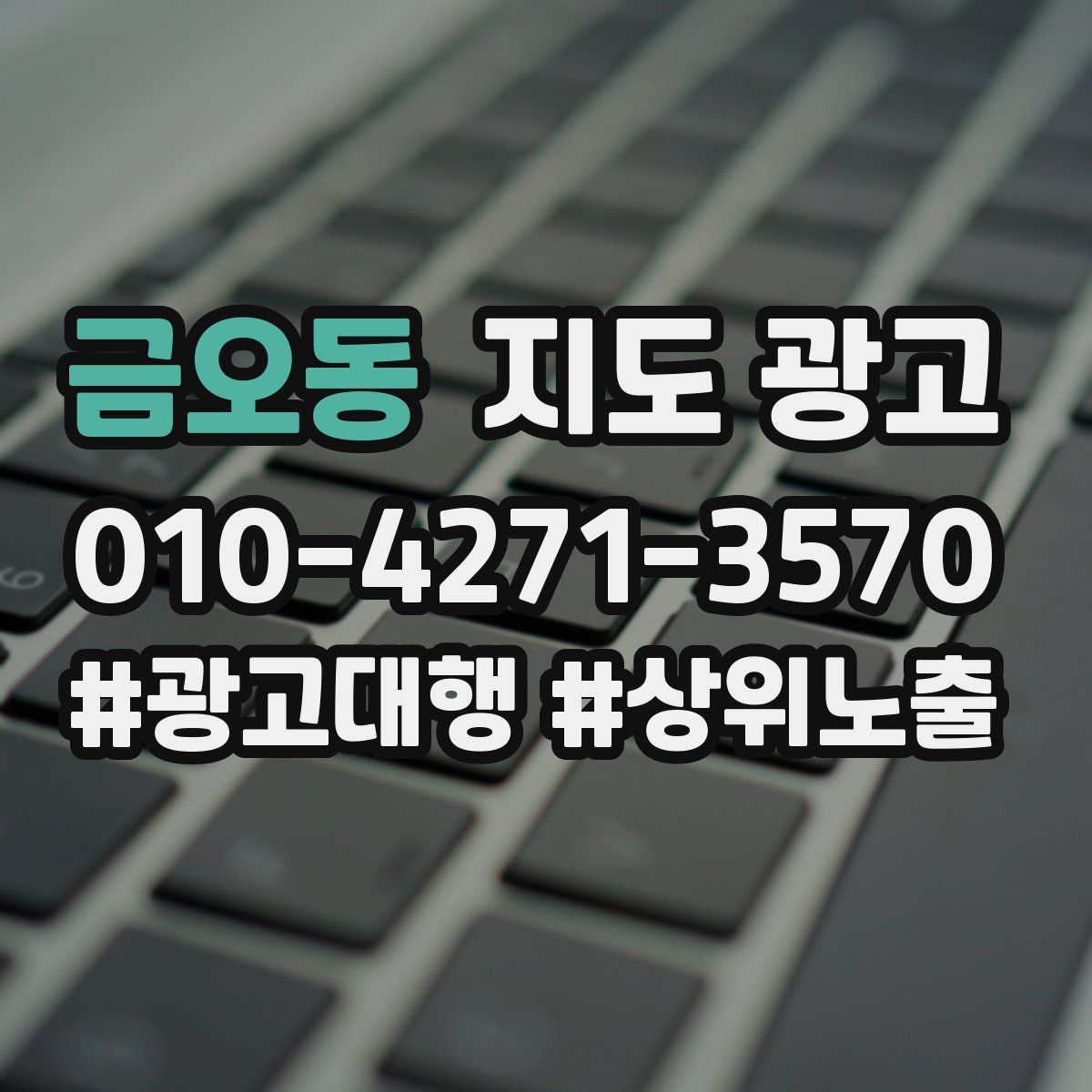 금오동 지도 광고
