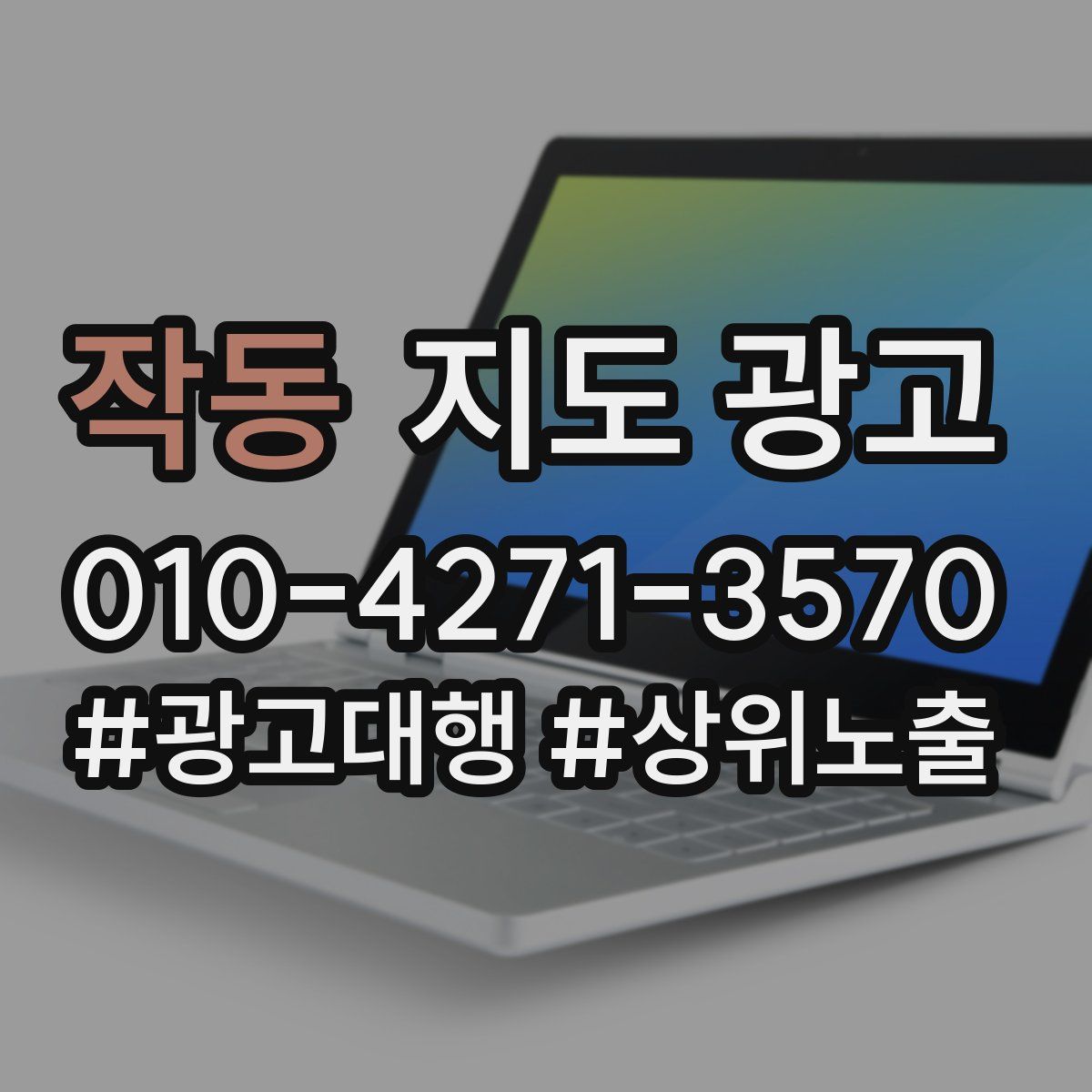 작동 지도 광고