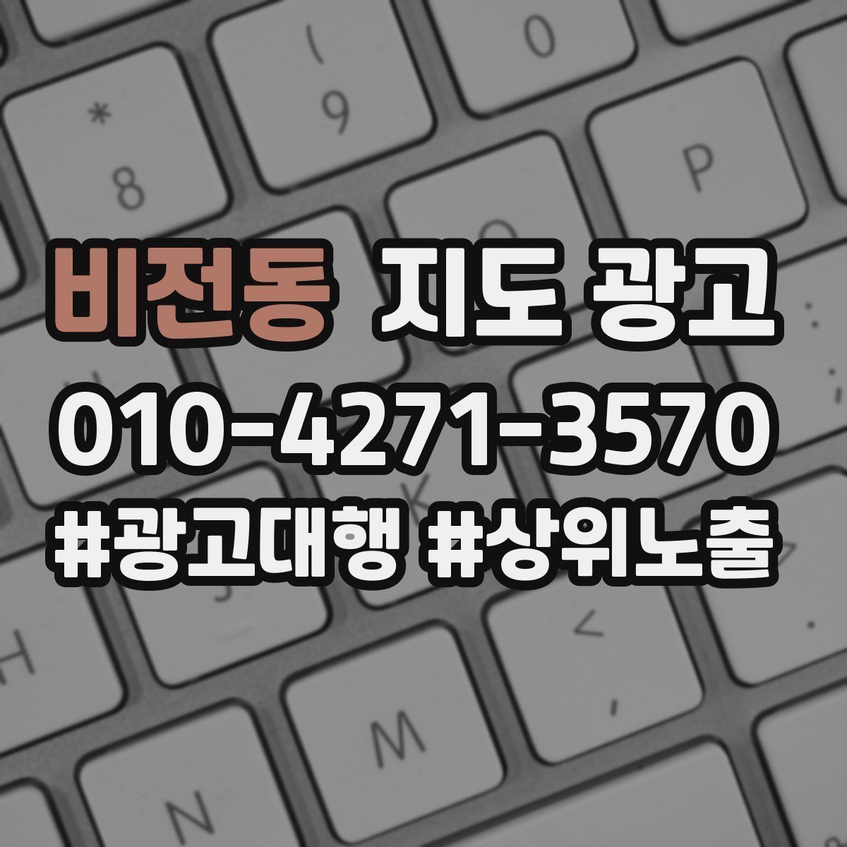 비전동 지도 광고