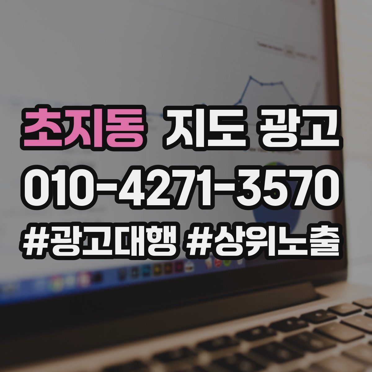 초지동 지도 광고
