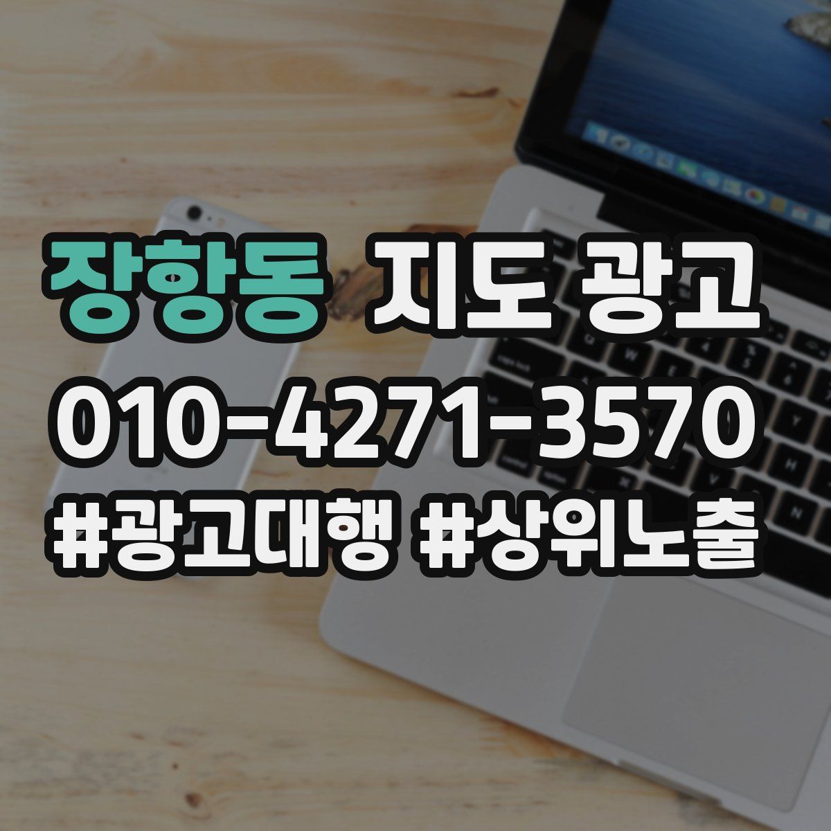 장항동 지도 광고