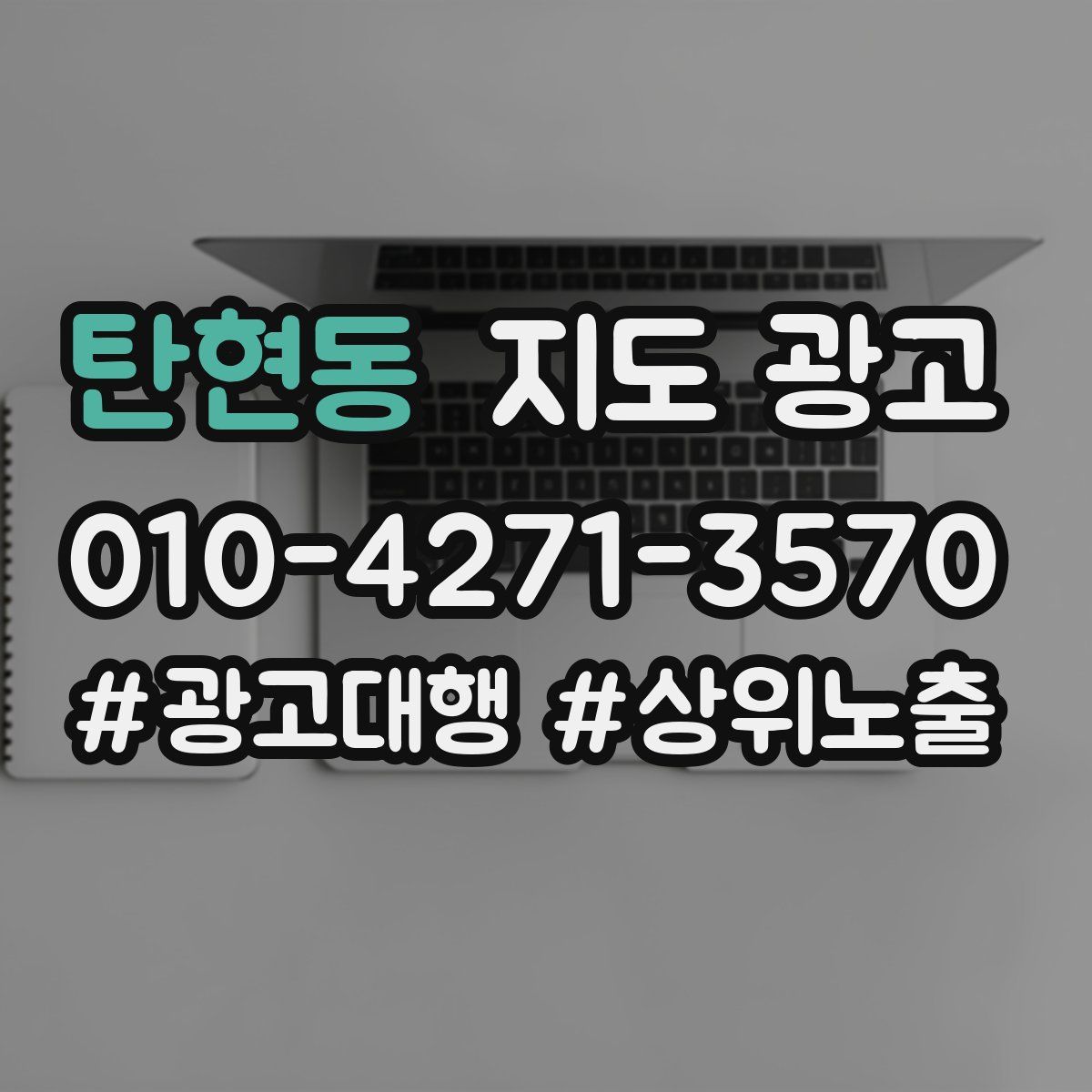 탄현동 지도 광고