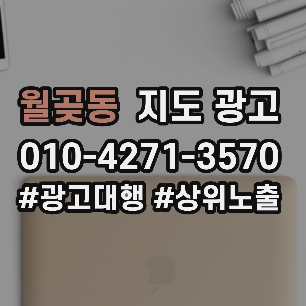 월곶동 지도 광고