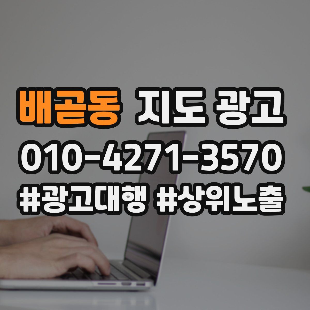 배곧동 지도 광고