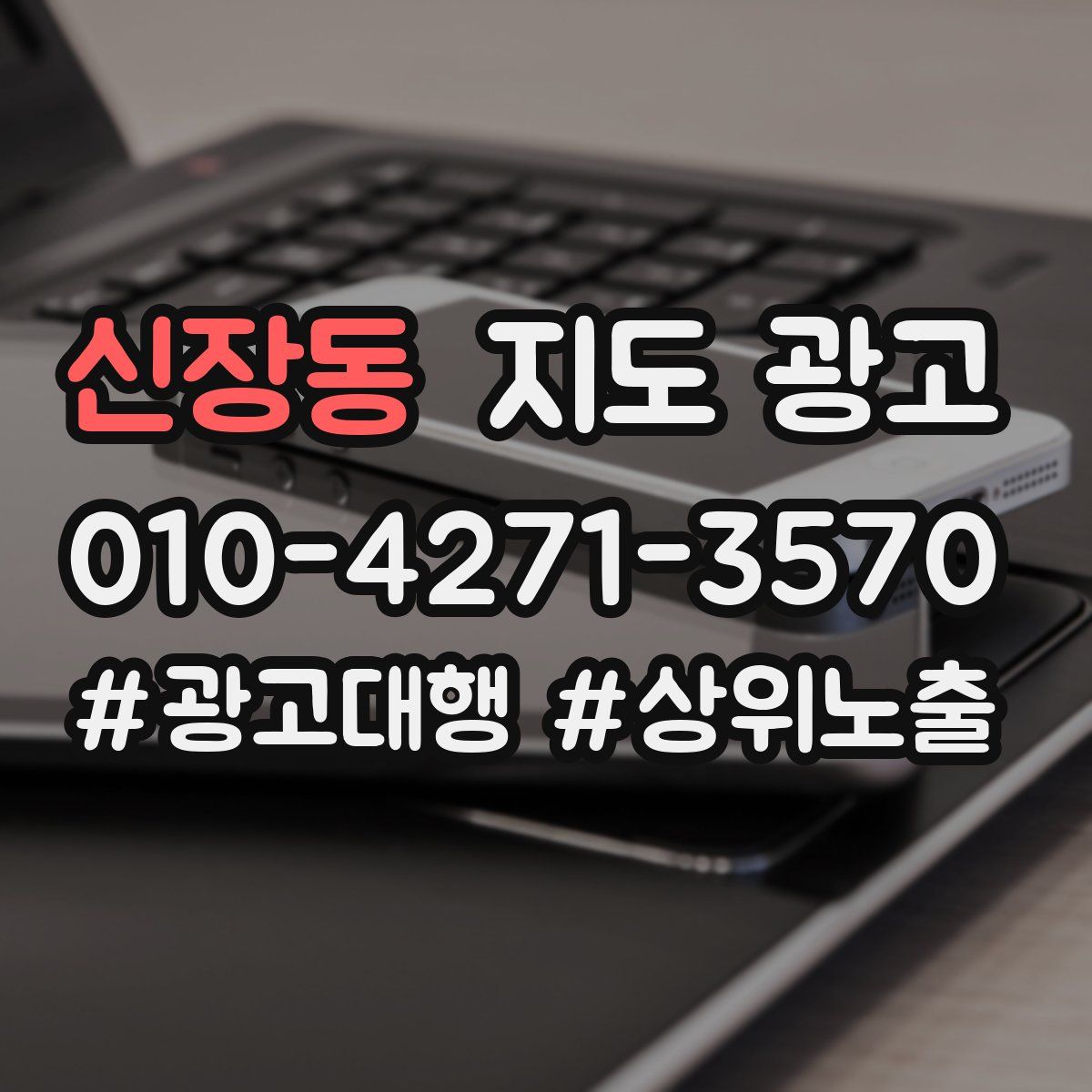 신장동 지도 광고