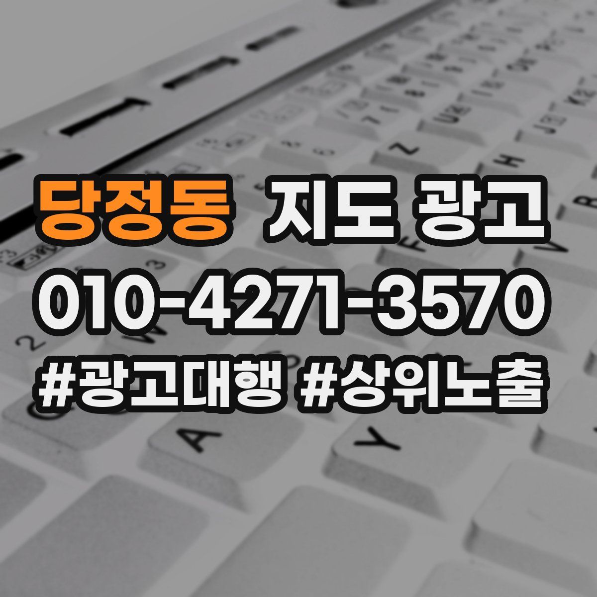 당정동 지도 광고