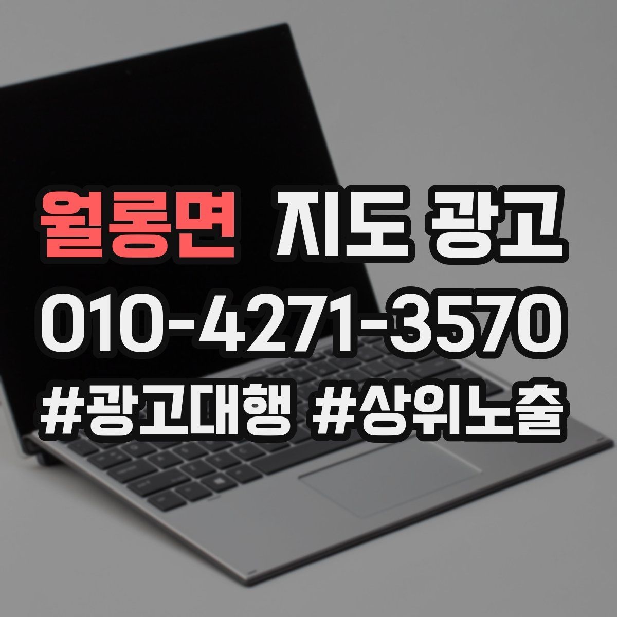 월롱면 지도 광고