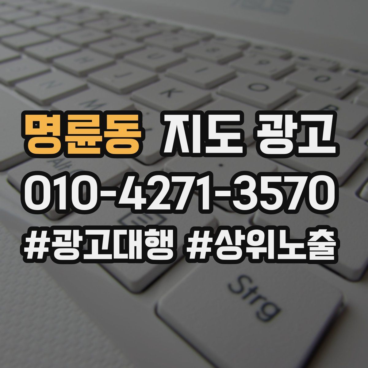 명륜동 지도 광고