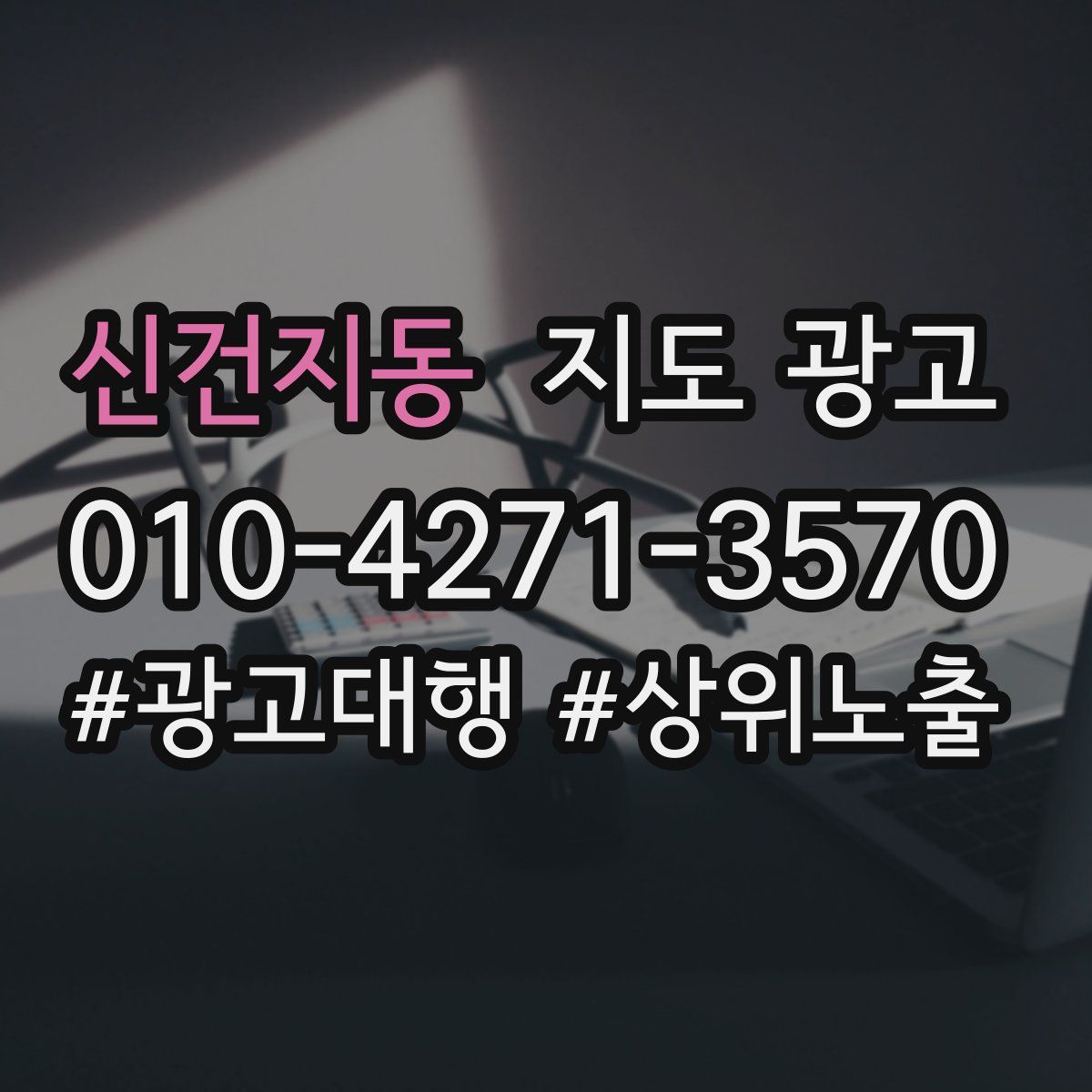 신건지동 지도 광고