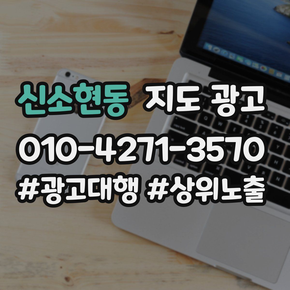 신소현동 지도 광고