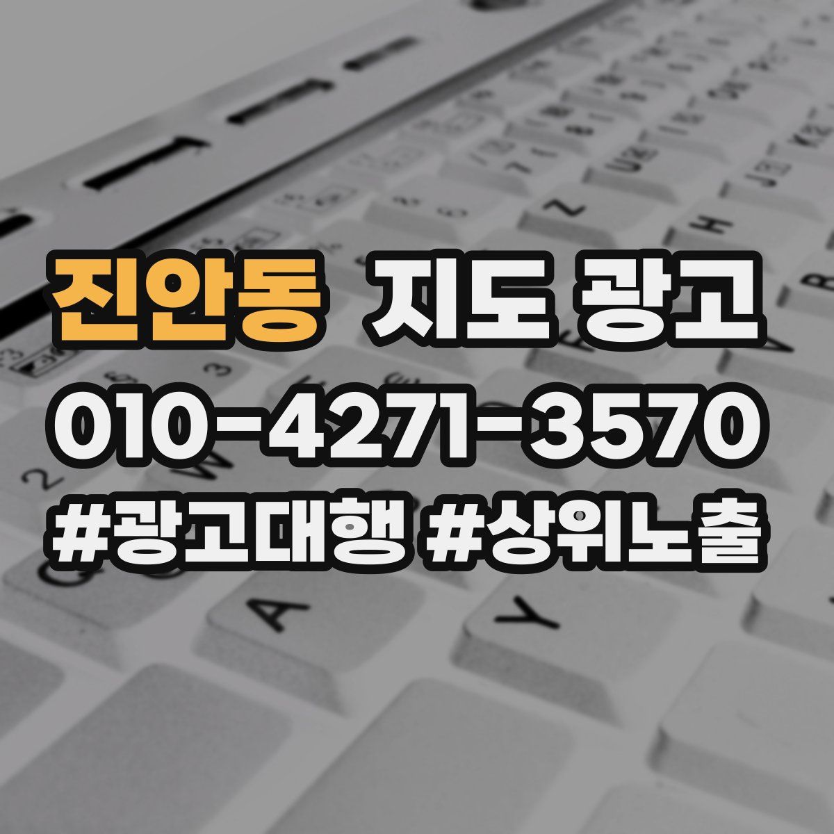 진안동 지도 광고