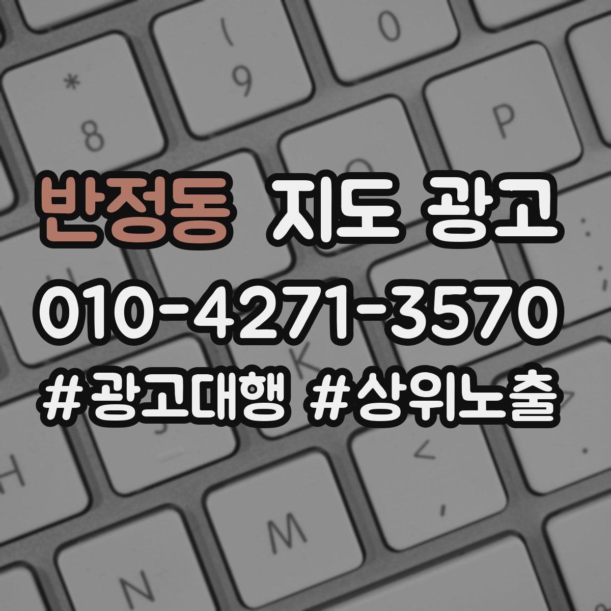 반정동 지도 광고