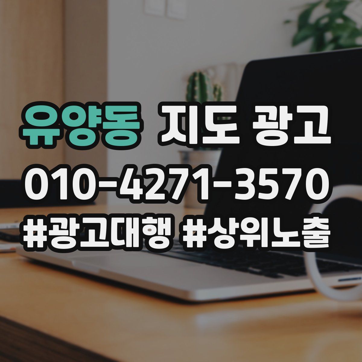 유양동 지도 광고