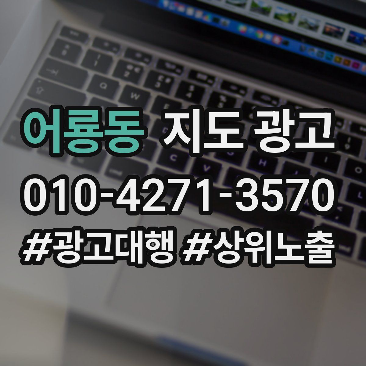 어룡동 지도 광고