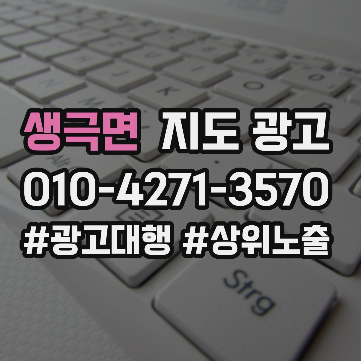 생극면 지도 광고