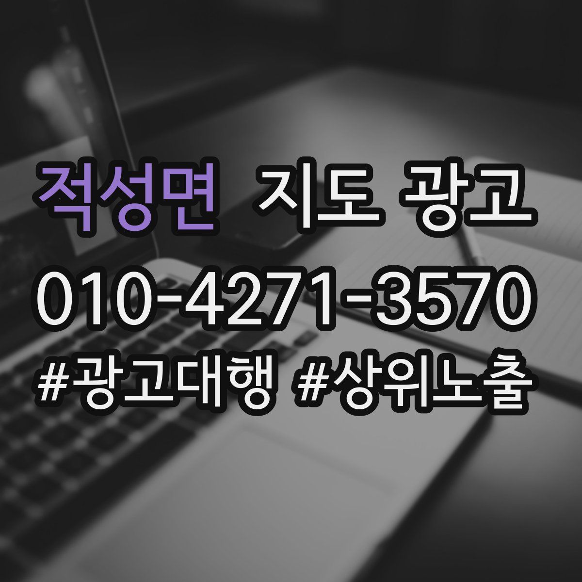적성면 지도 광고
