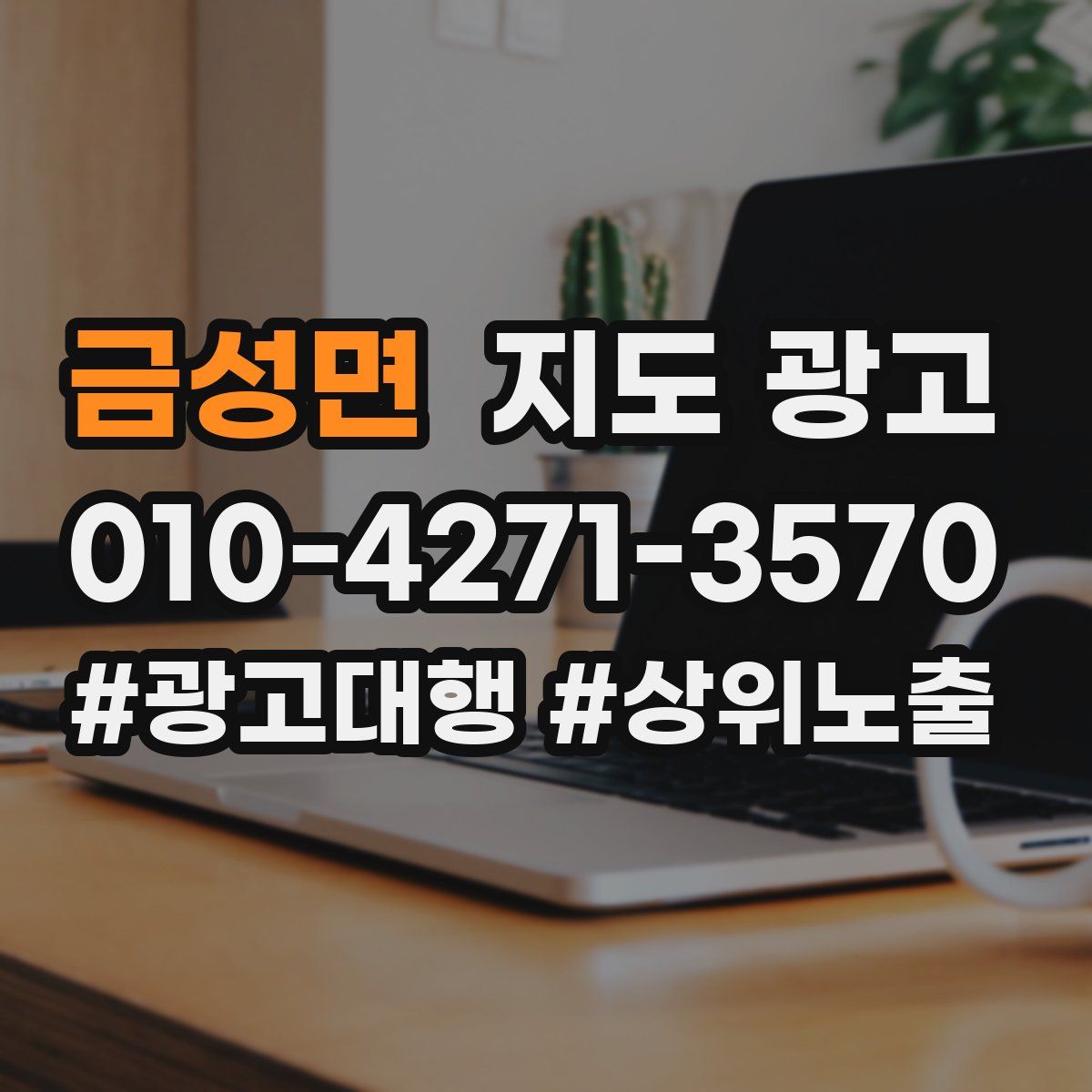 금성면 지도 광고
