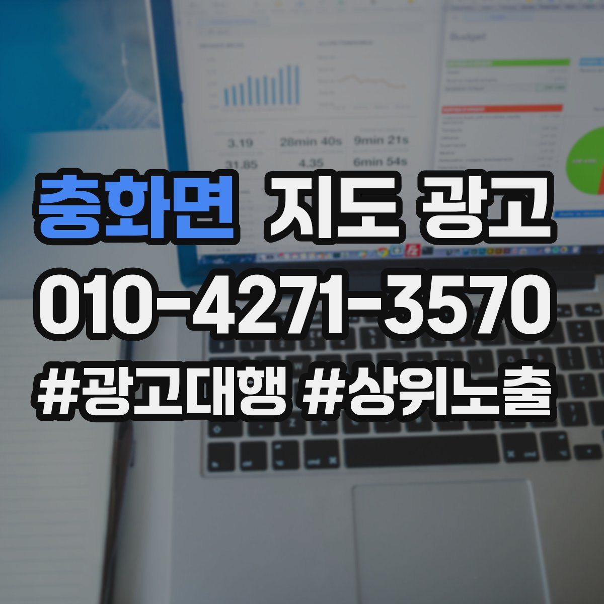 충화면 지도 광고