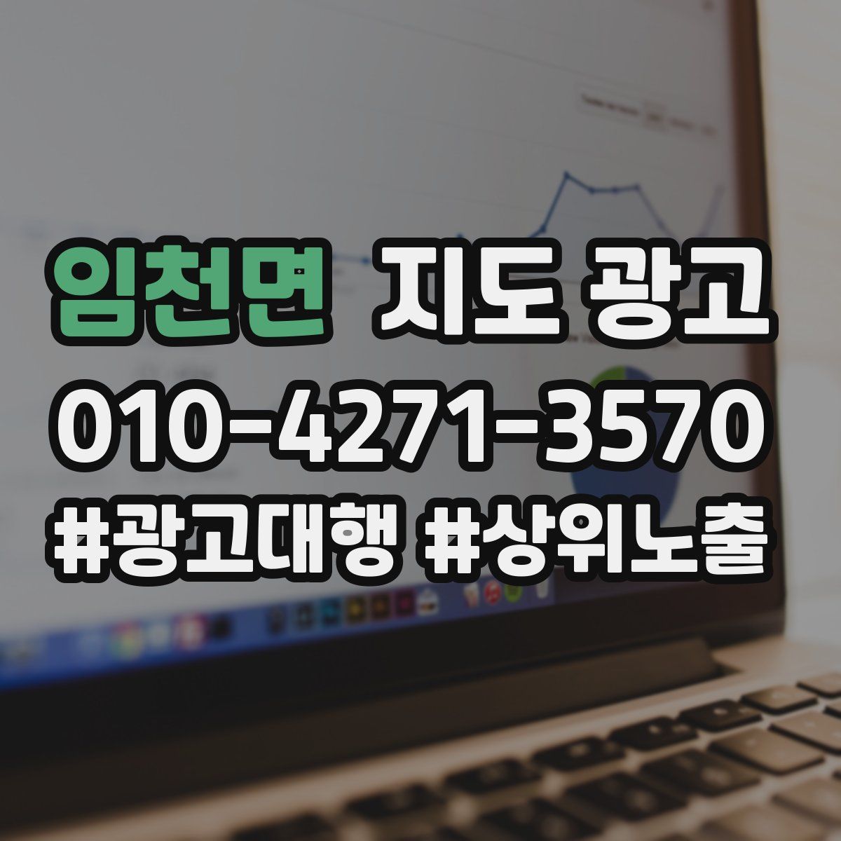 임천면 지도 광고