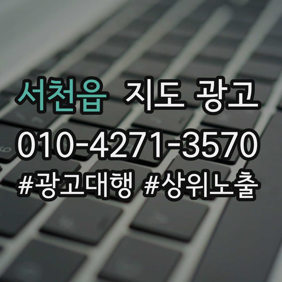 서천읍 지도 광고