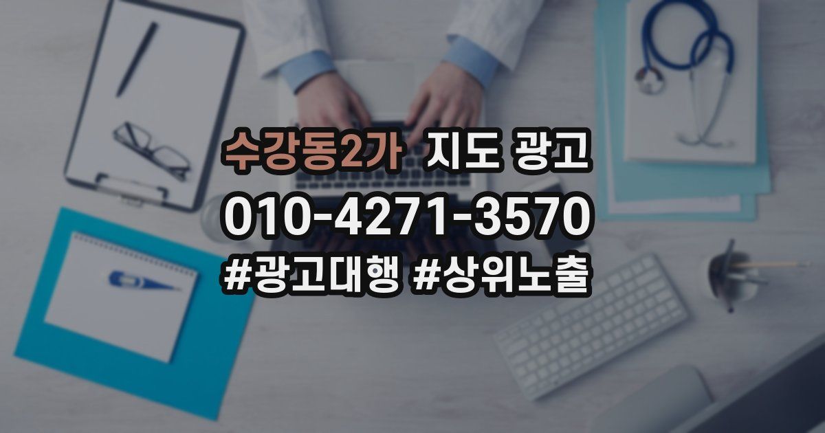 수강동2가 지도 광고