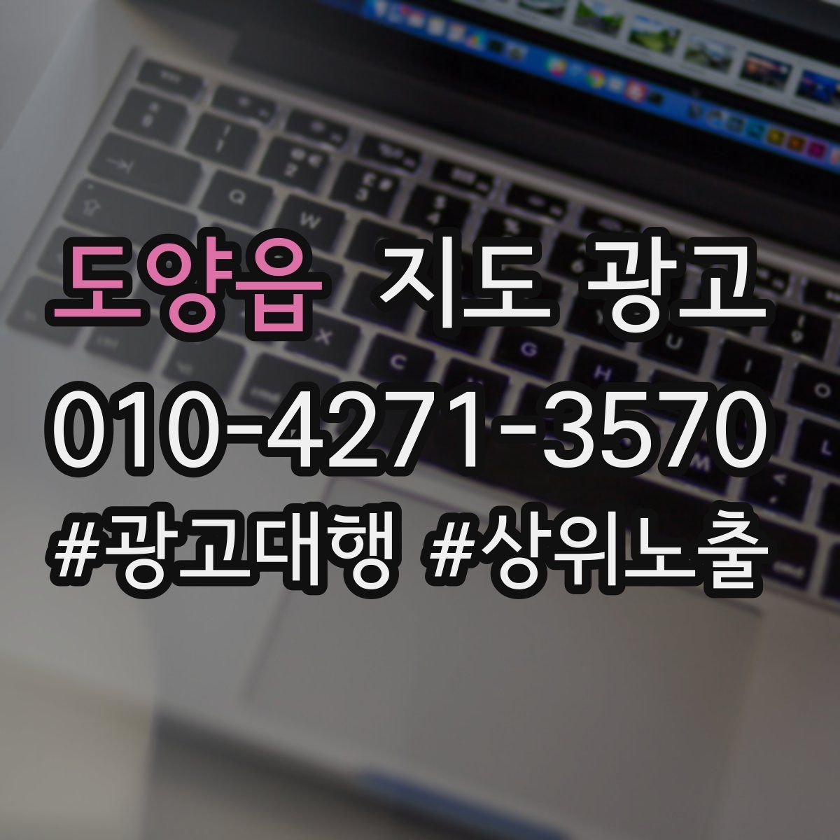 도양읍 지도 광고