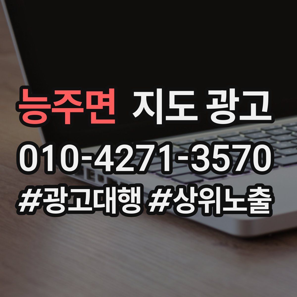 능주면 지도 광고