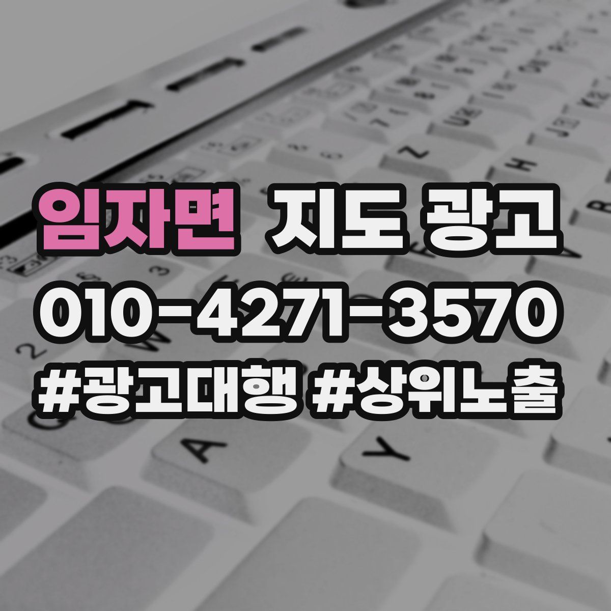 임자면 지도 광고