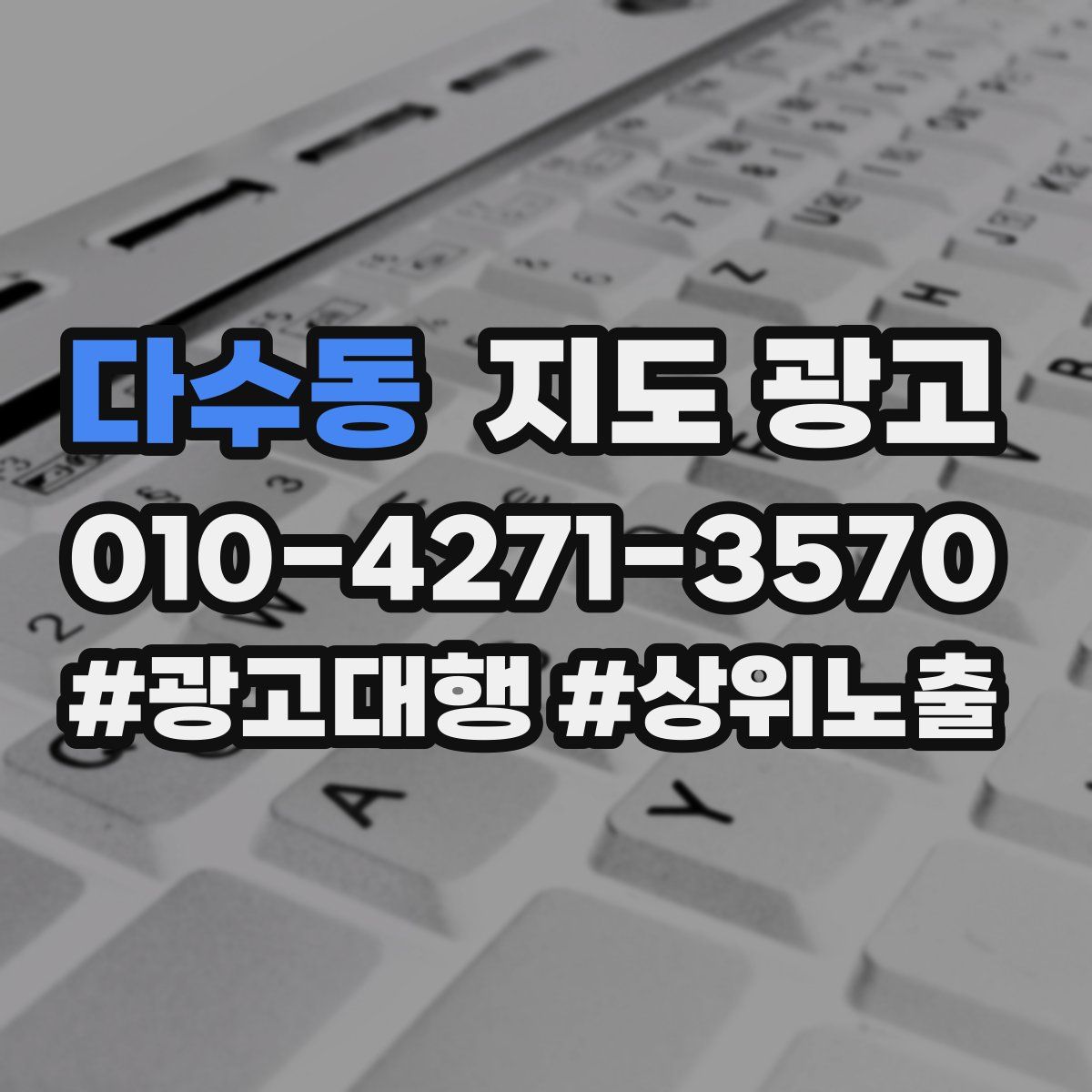다수동 지도 광고