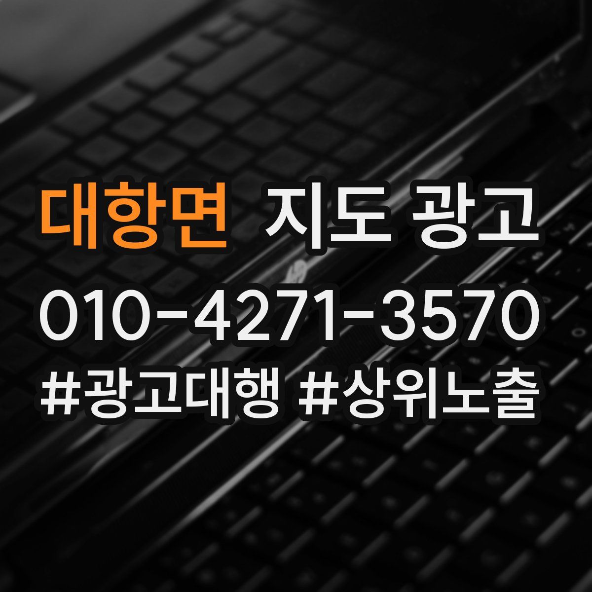 대항면 지도 광고