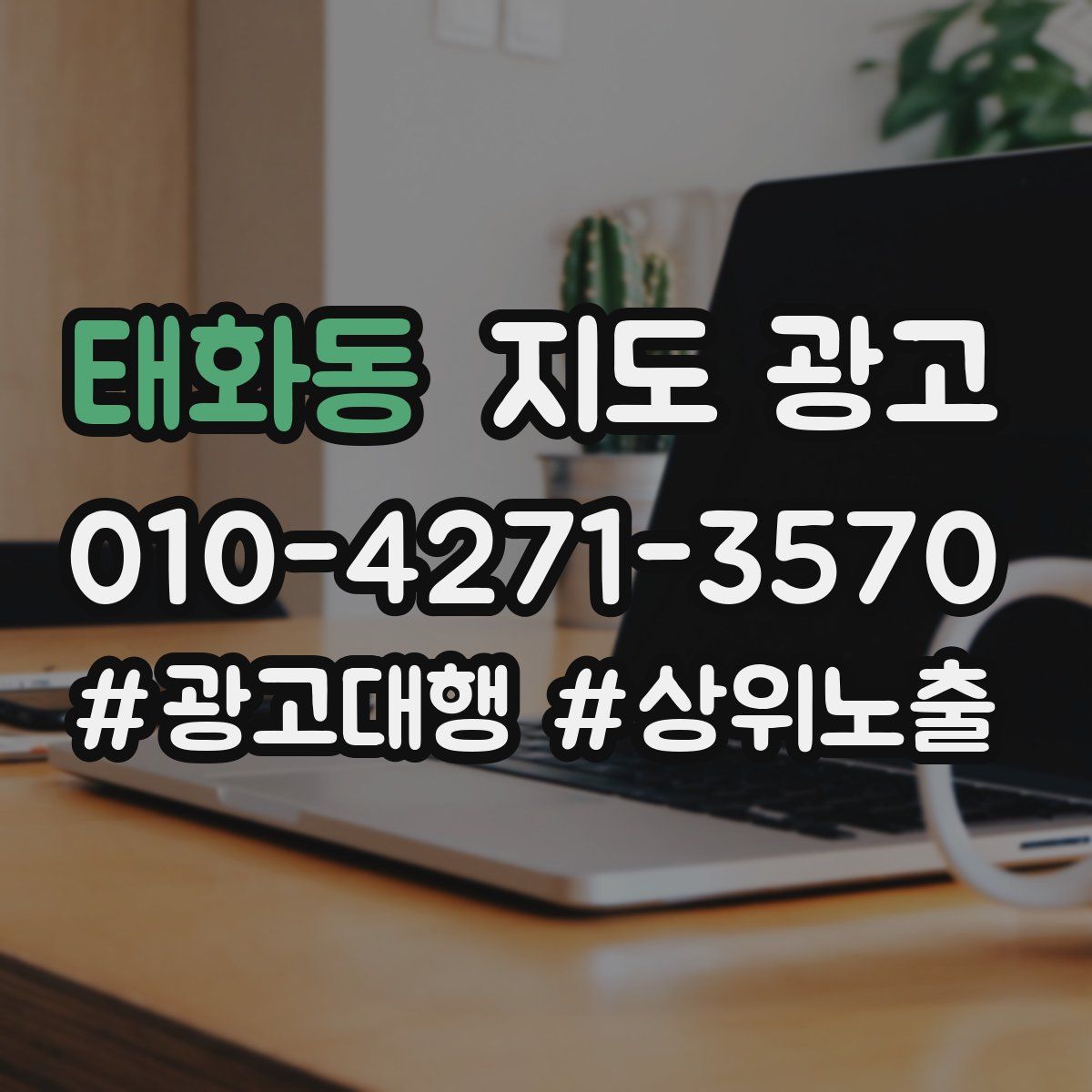 태화동 지도 광고