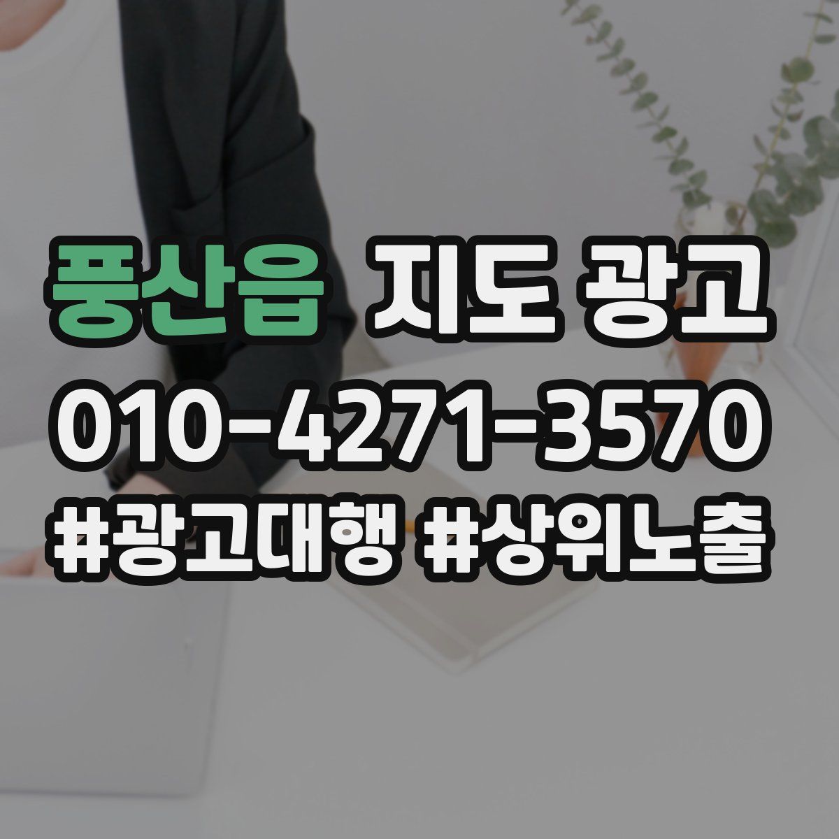풍산읍 지도 광고
